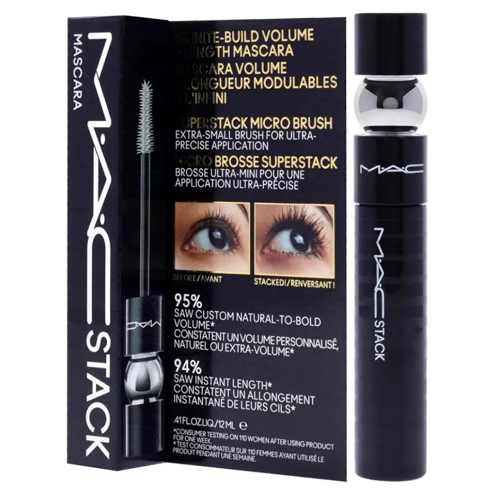 New!! 🖤 Macstack Mascara Superstack- Black Stack - Picture 2 of 5